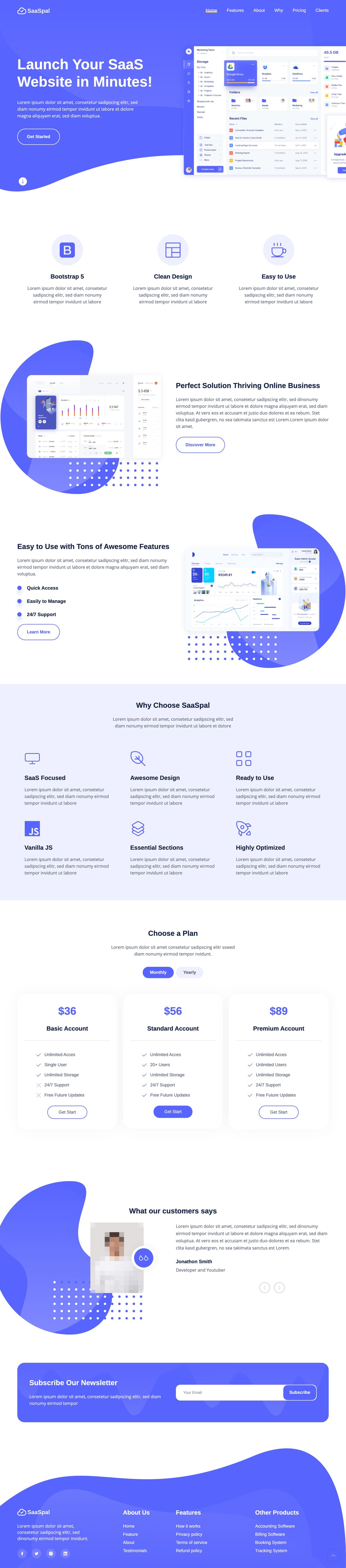 SaaSpal Website Screenshot