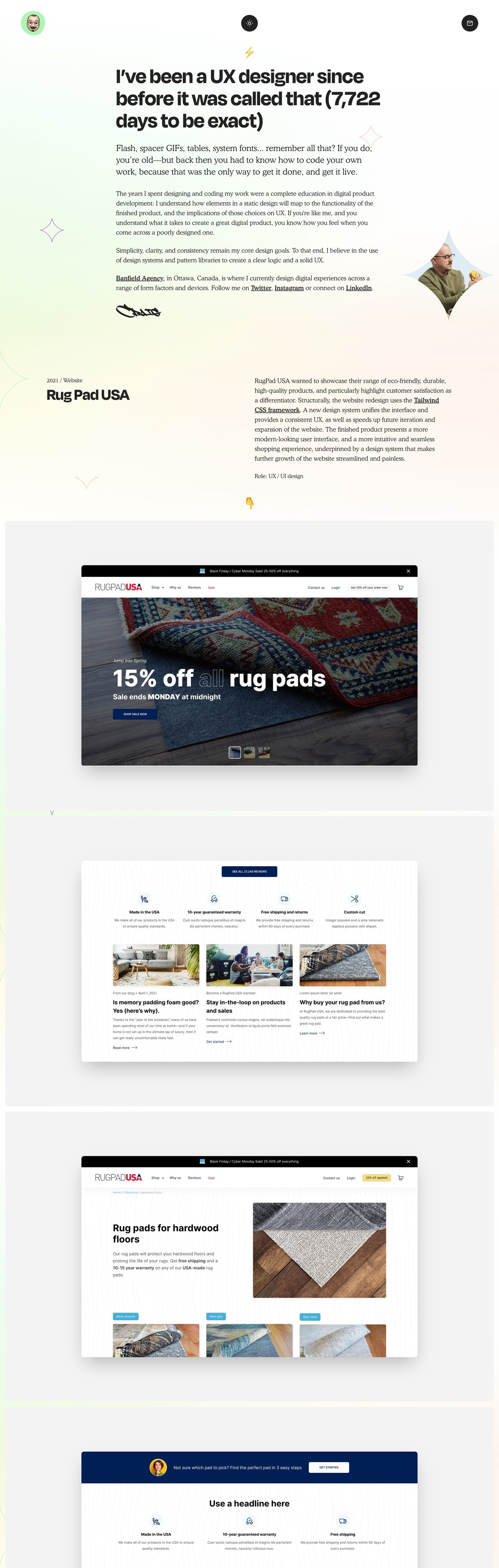 Craig Hooper Website Screenshot