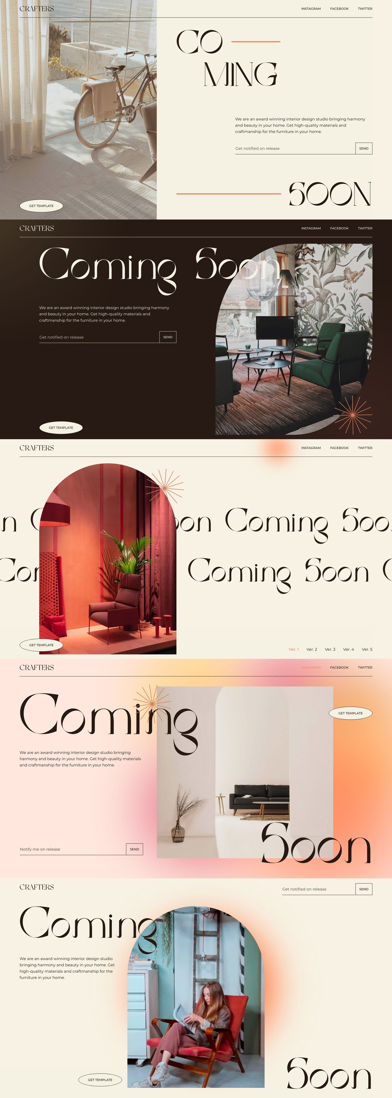 Crafters Website Screenshot