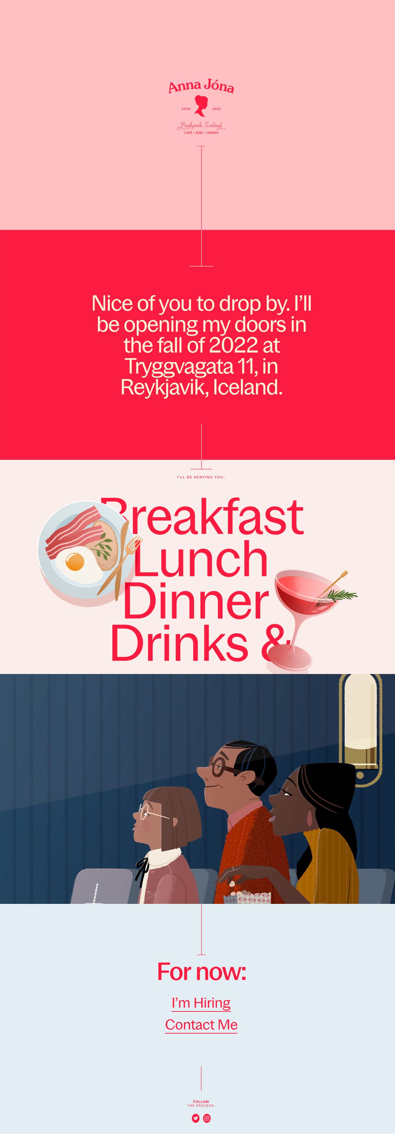 Anna Jona Website Screenshot