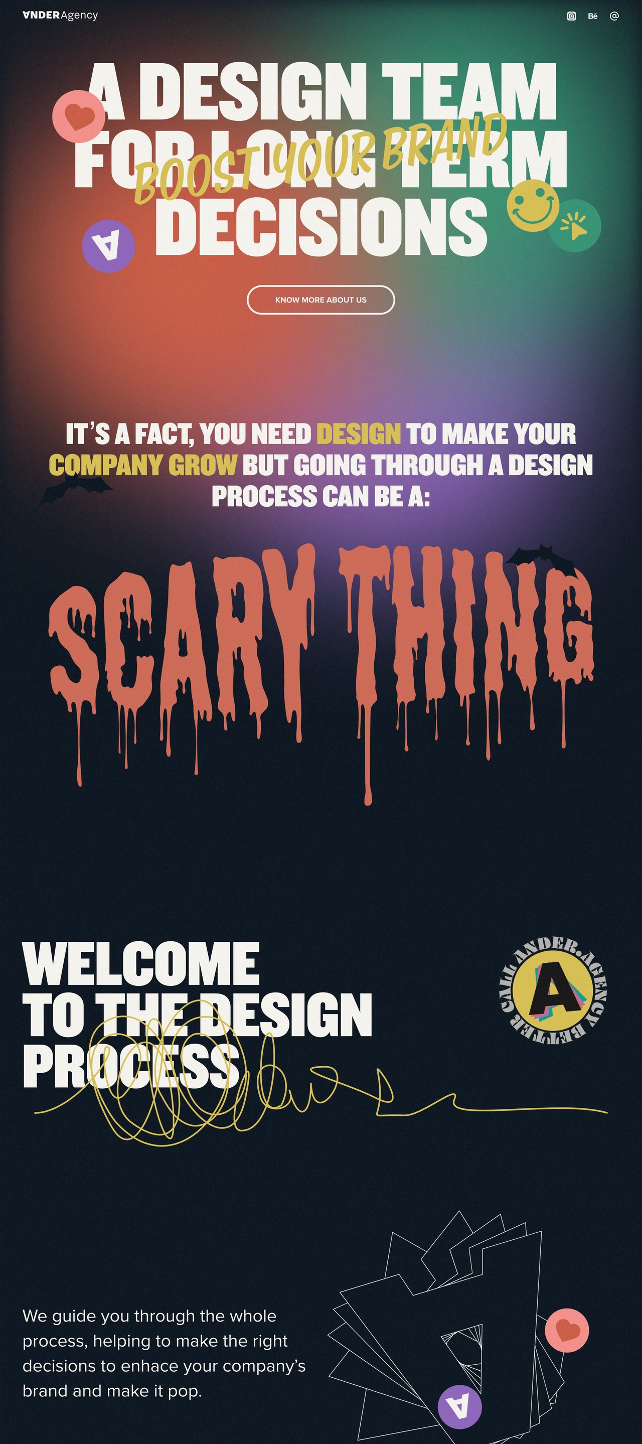 Ander.Agency Website Screenshot