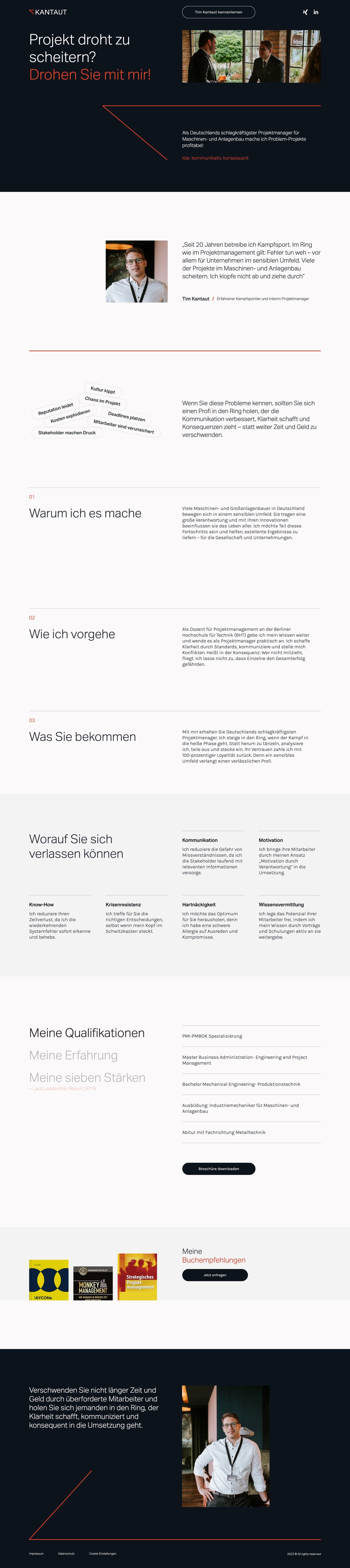 Tim Kantaut Website Screenshot