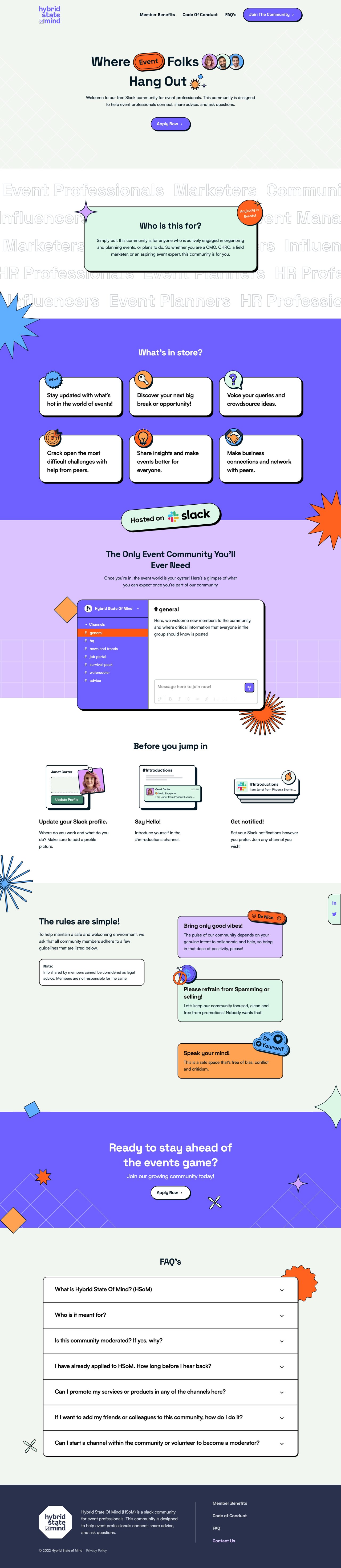 Hybrid State of Mind Website Screenshot