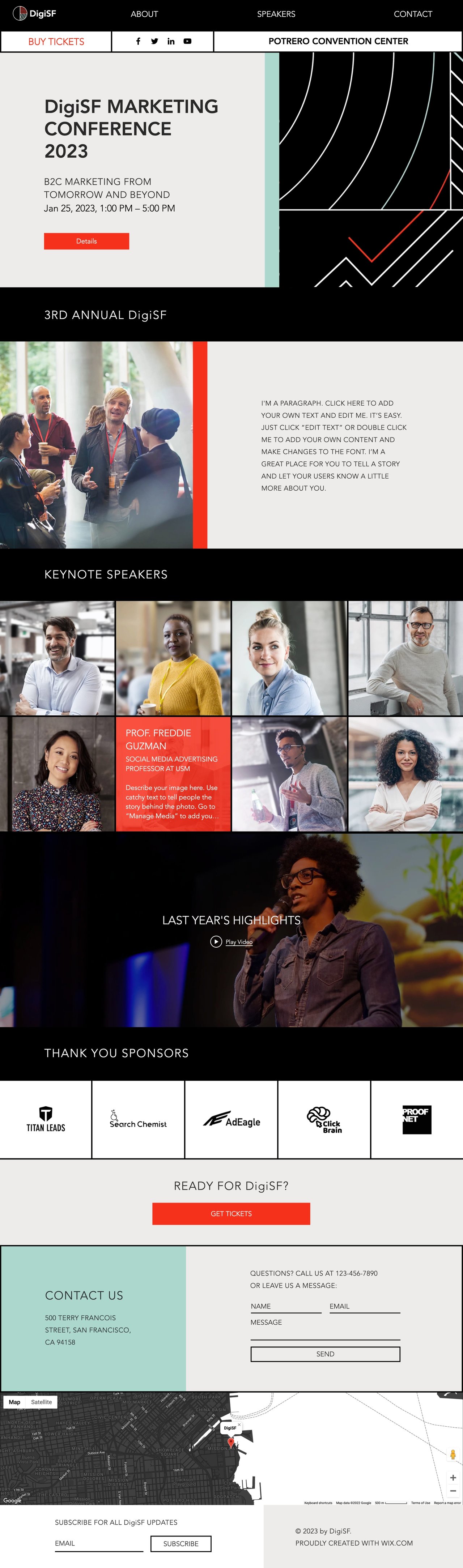 DigiSF Website Screenshot