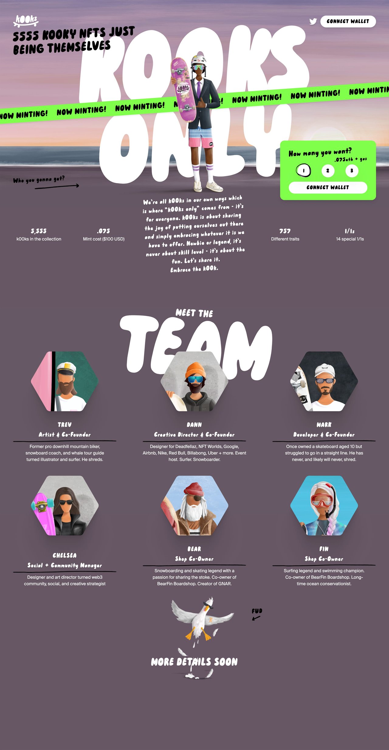 k00ks Website Screenshot