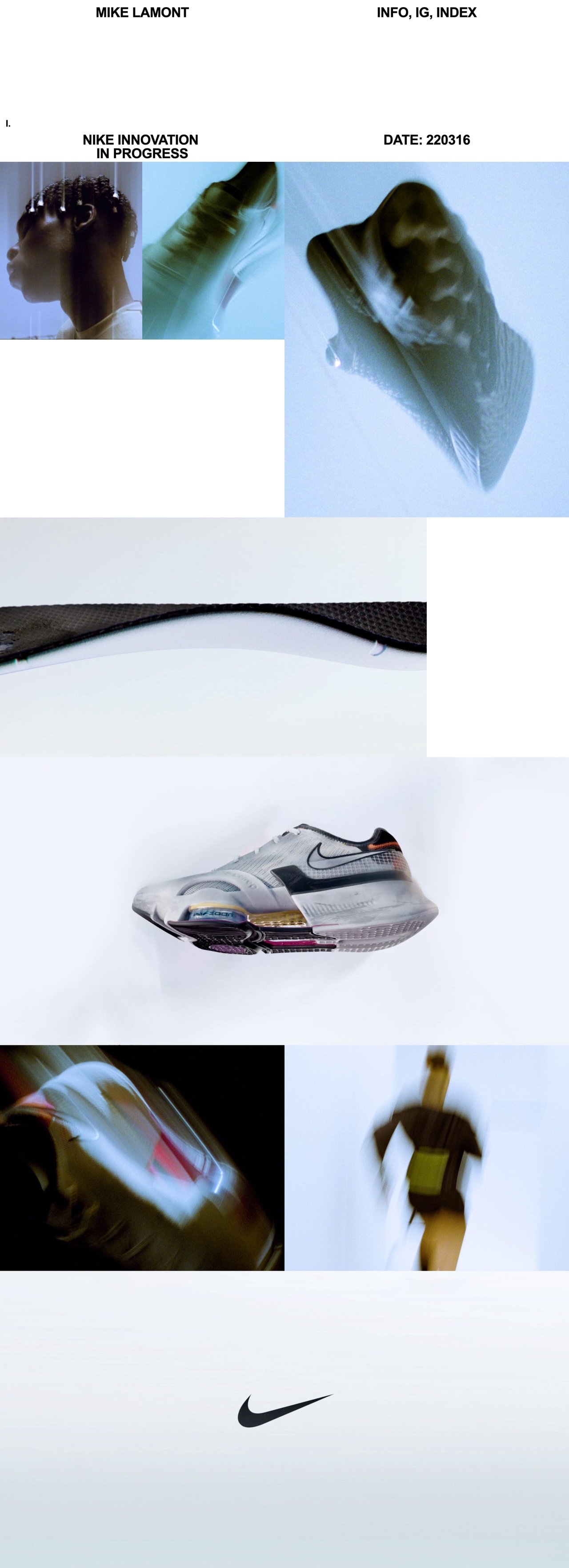 Mike Lamont Website Screenshot