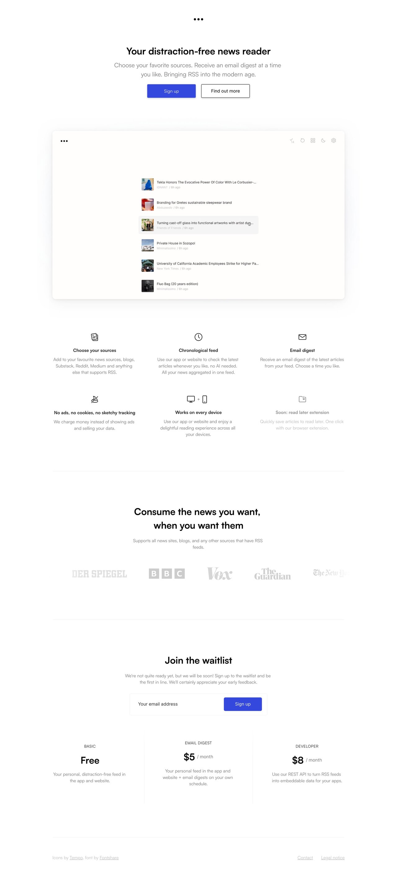 Sortable Website Screenshot