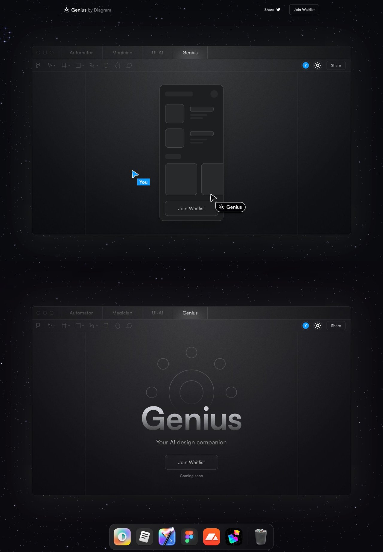 Genius Website Screenshot