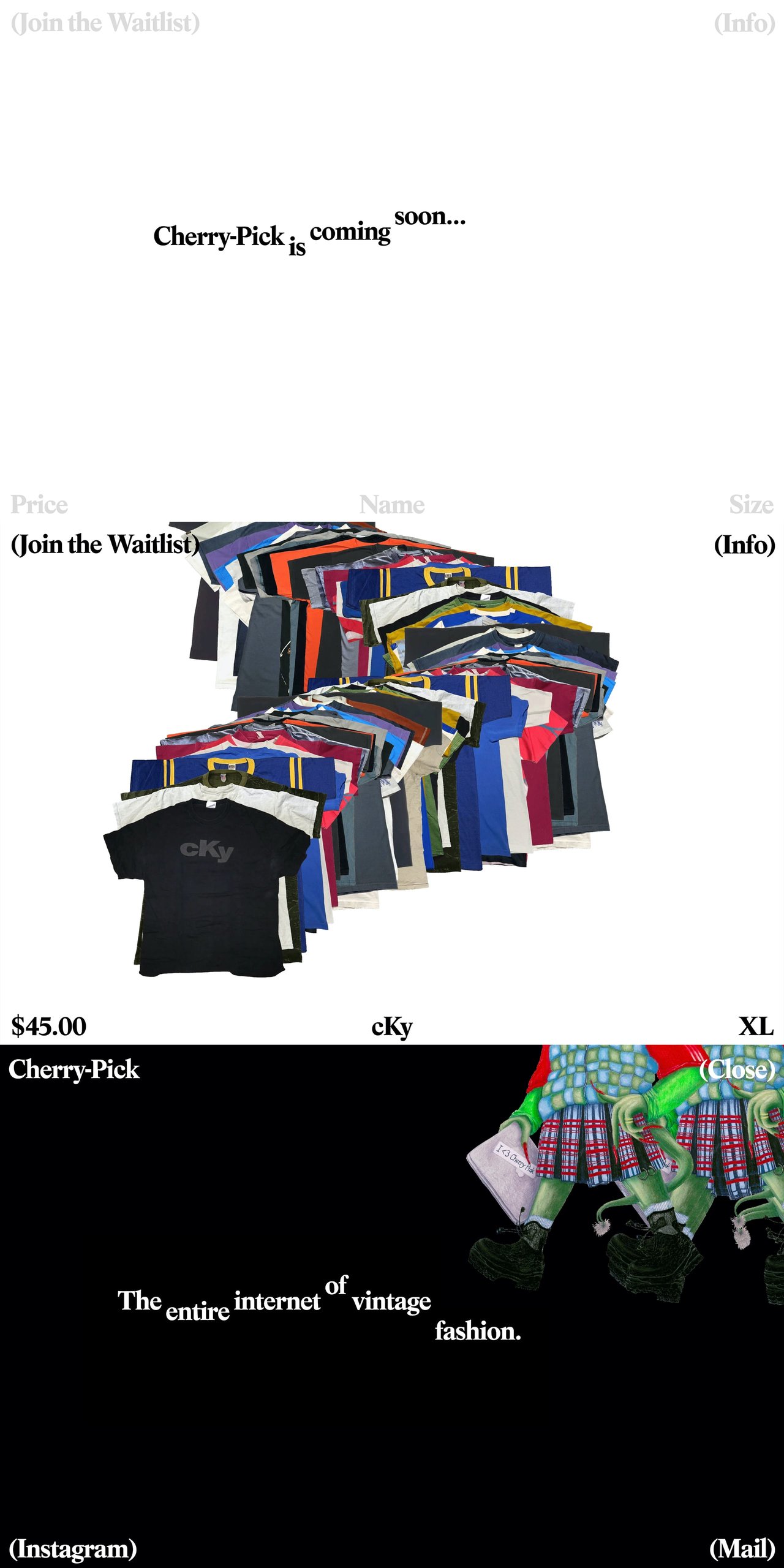 Cherry-Pick Website Screenshot