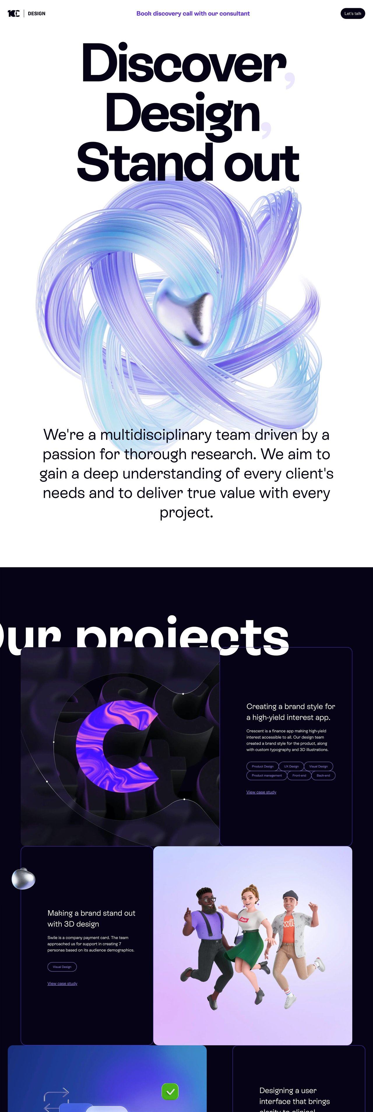 10Clouds Website Screenshot