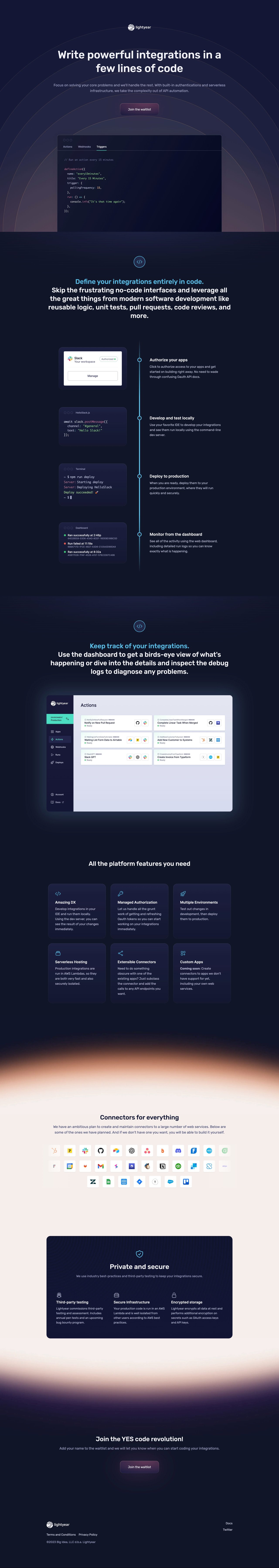 Lightyear Website Screenshot