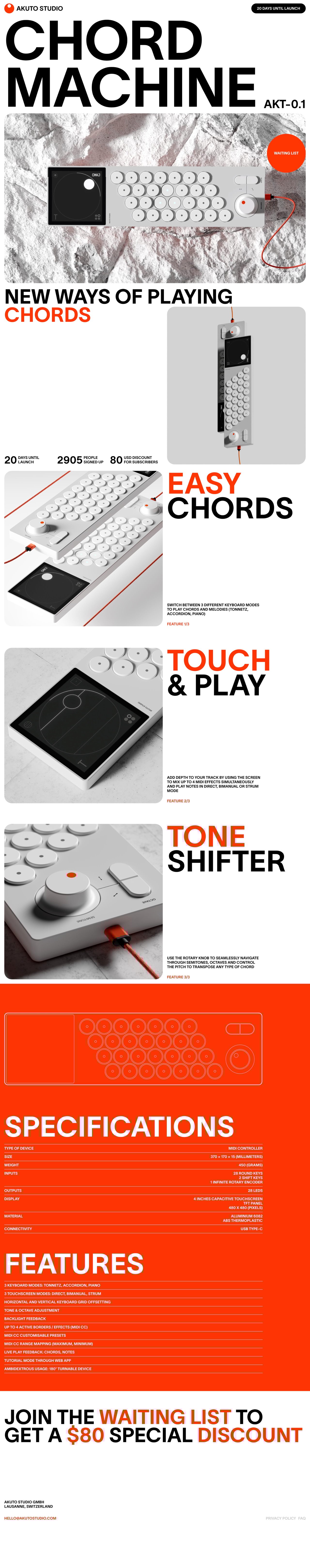 Akuto Studio Website Screenshot