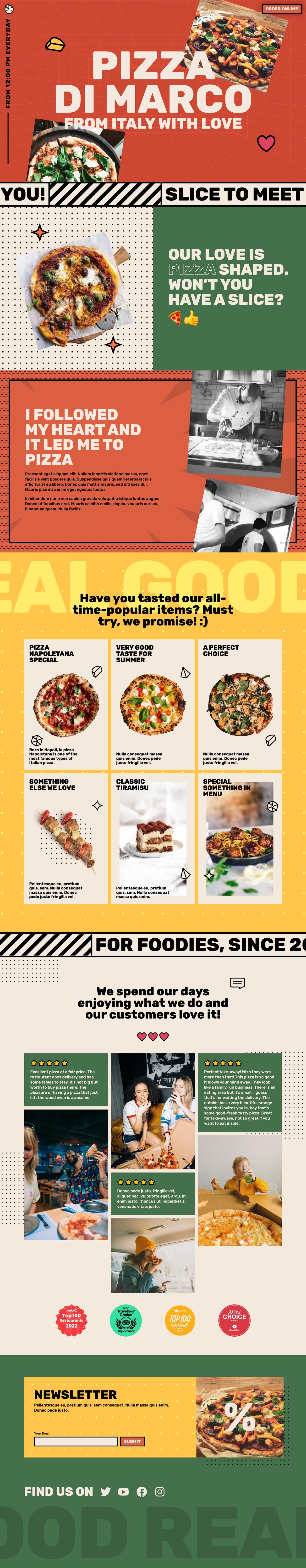 Pizza Guy Website Screenshot