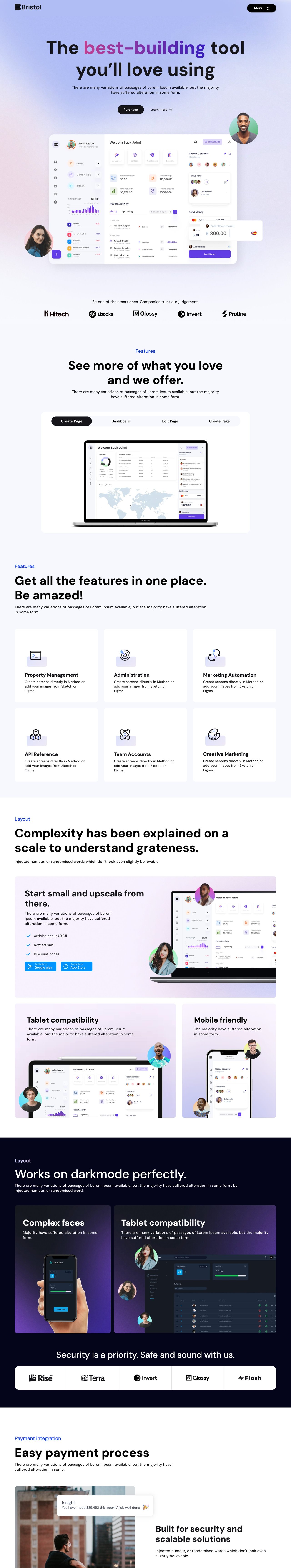 Bristol Website Screenshot