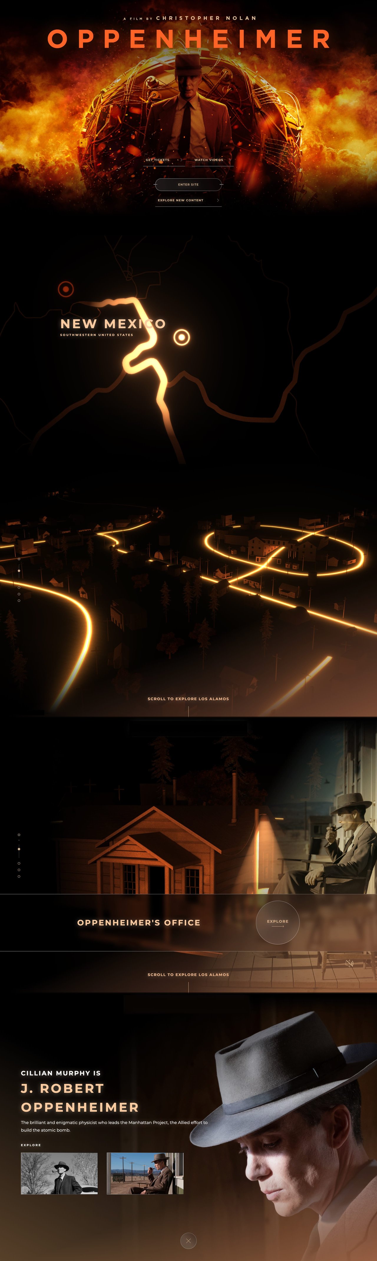 Oppenheimer Website Screenshot