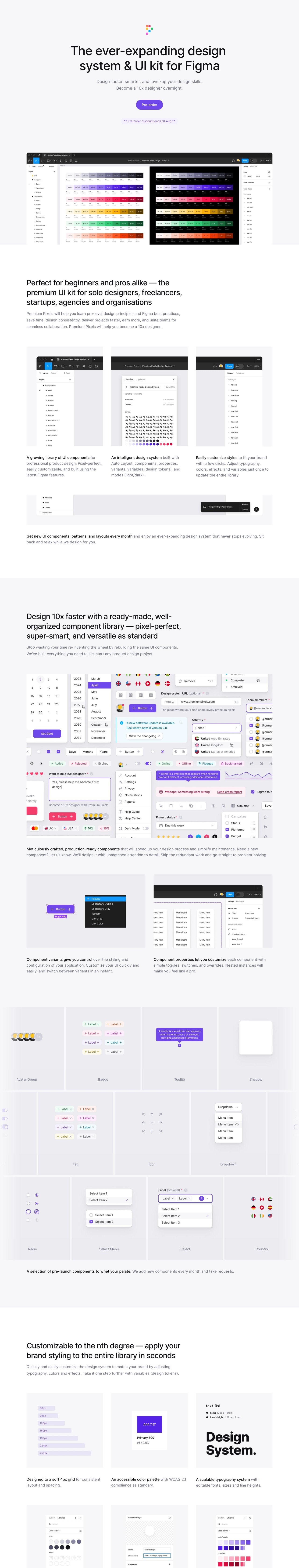 Premium Pixels Website Screenshot