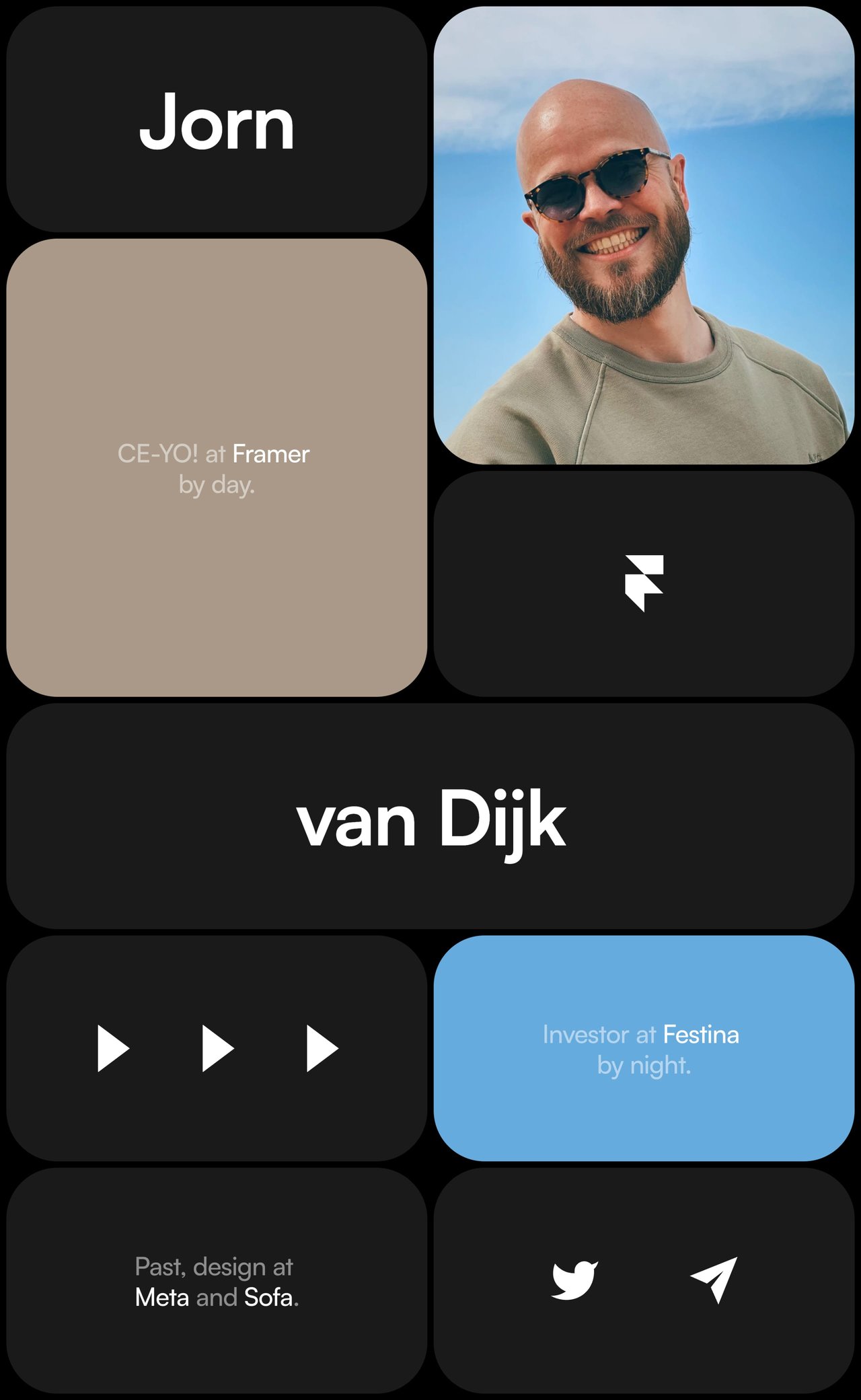 Jorn van Dijk Website Screenshot