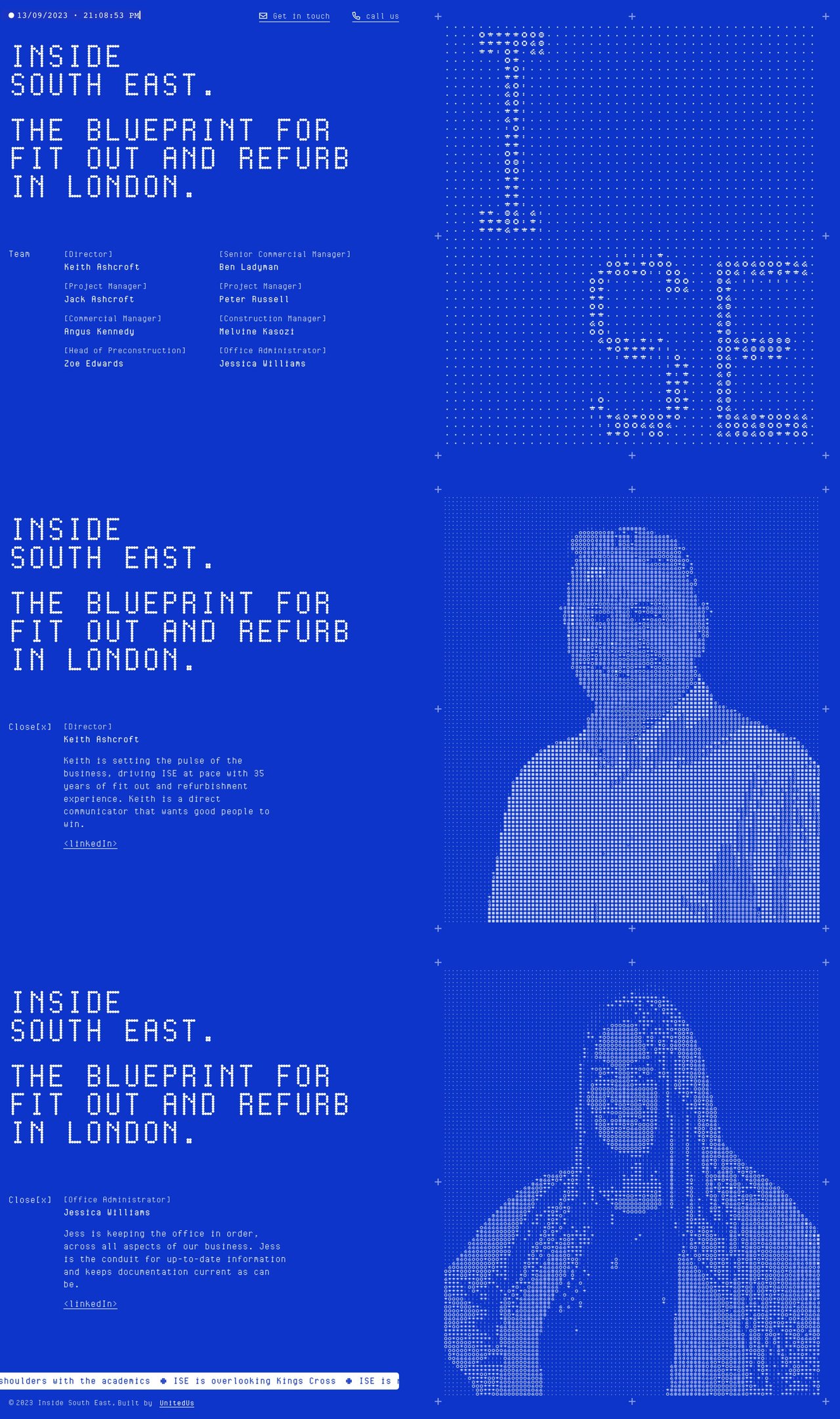 Inside South East Website Screenshot