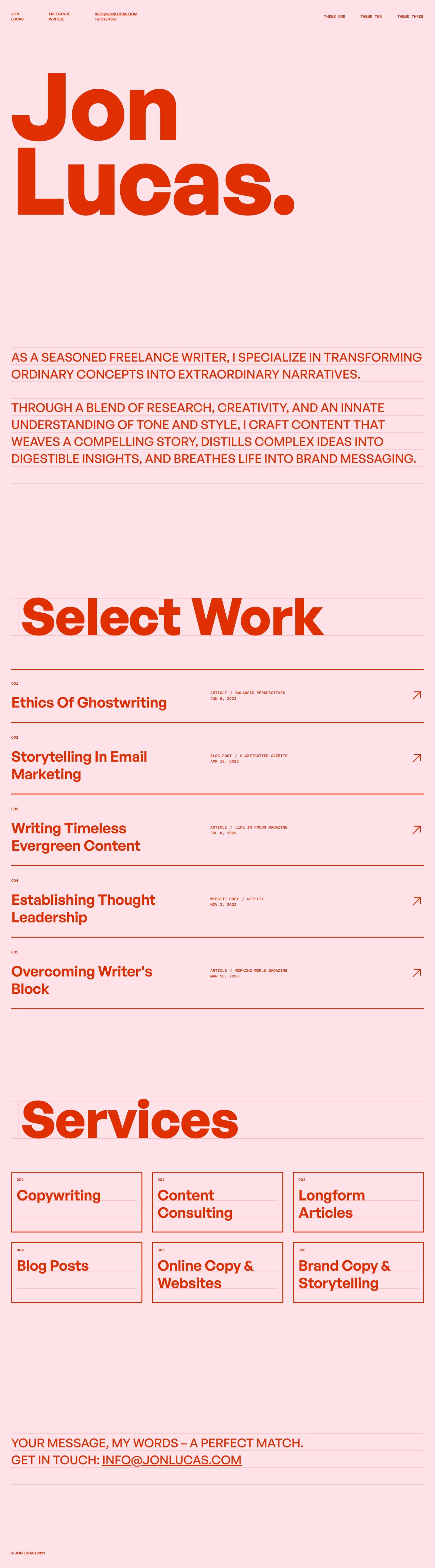 JustType Website Screenshot