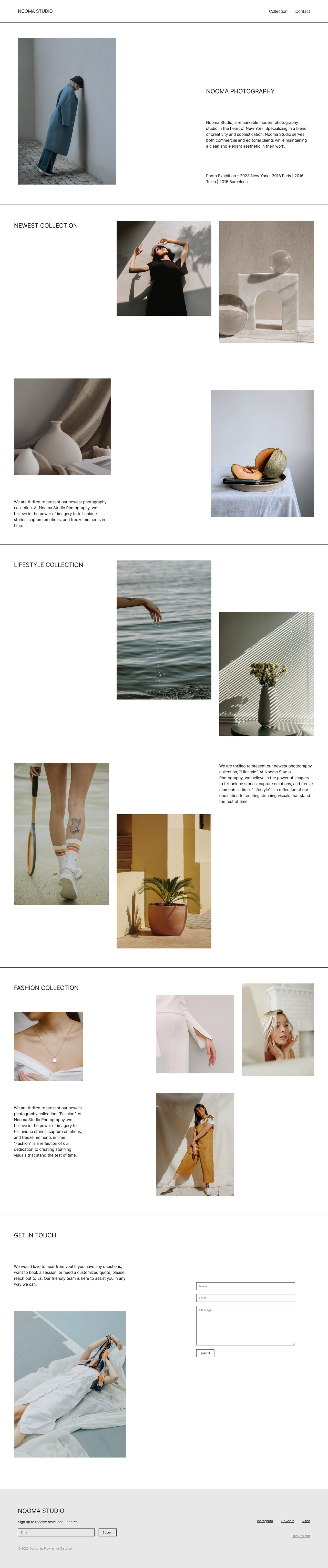 Nooma Website Screenshot