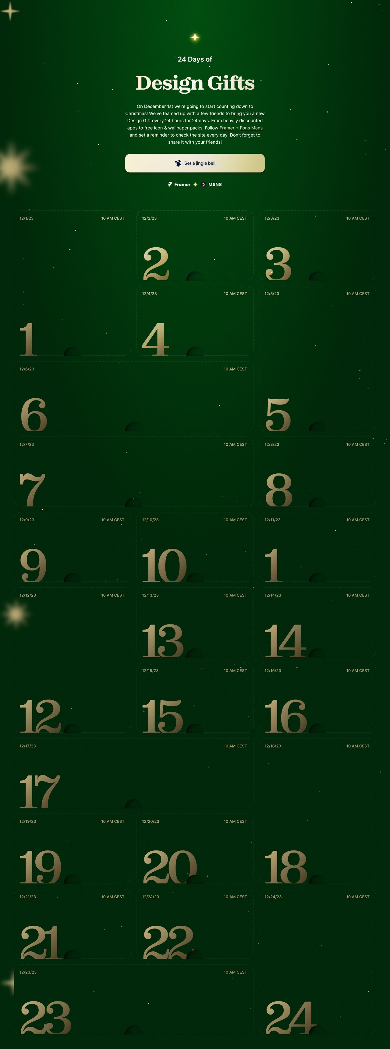 Design Gifts Website Screenshot