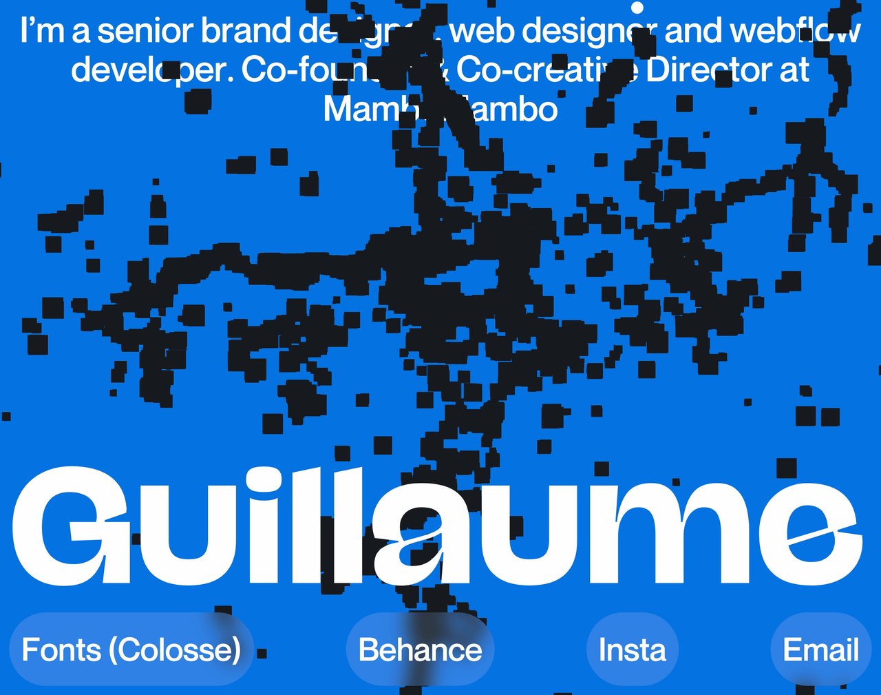 Guillaume Beaulieu Website Screenshot