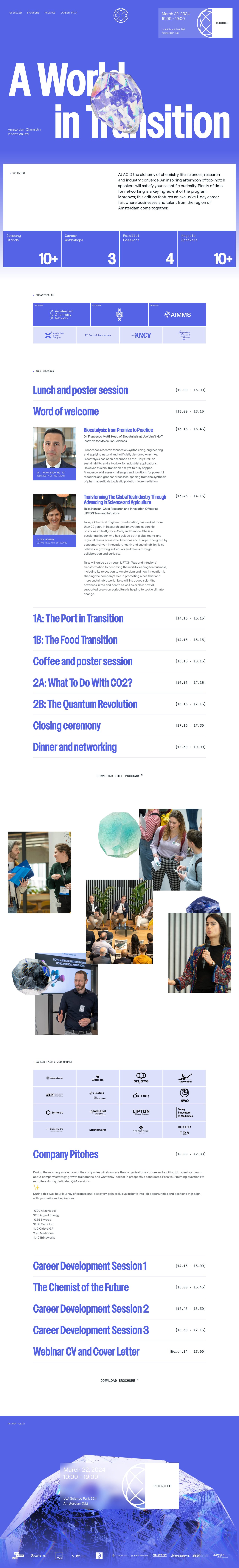 ACID 2024 Website Screenshot