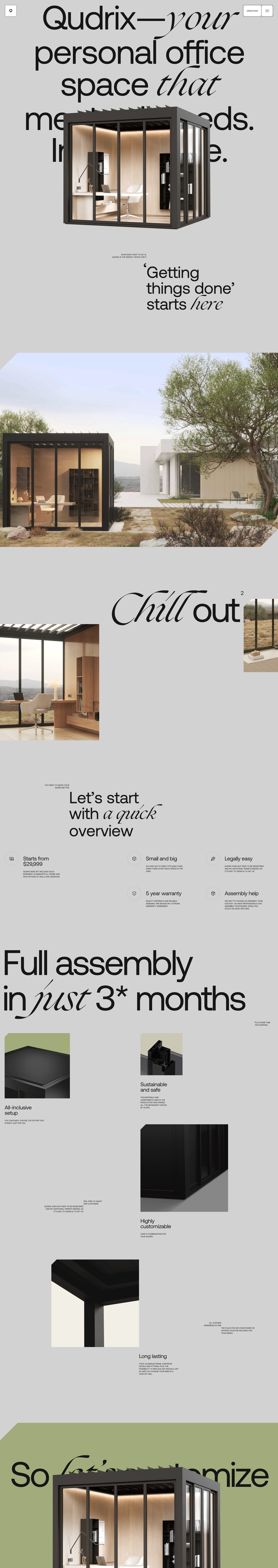 Qudrix Website Screenshot