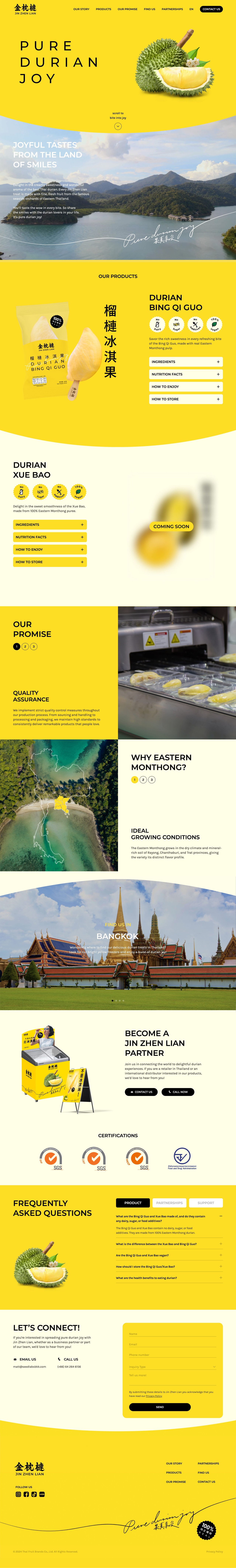 Jin Zhen Lian Website Screenshot