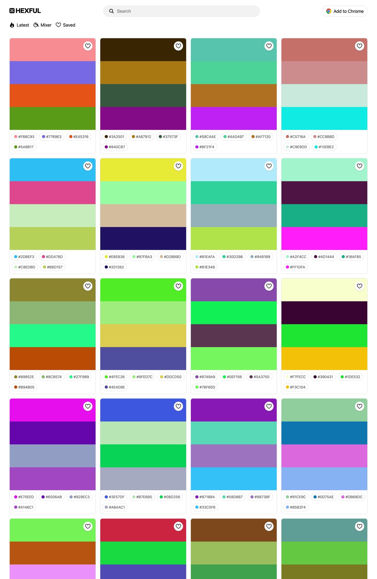 Hexful Website Screenshot