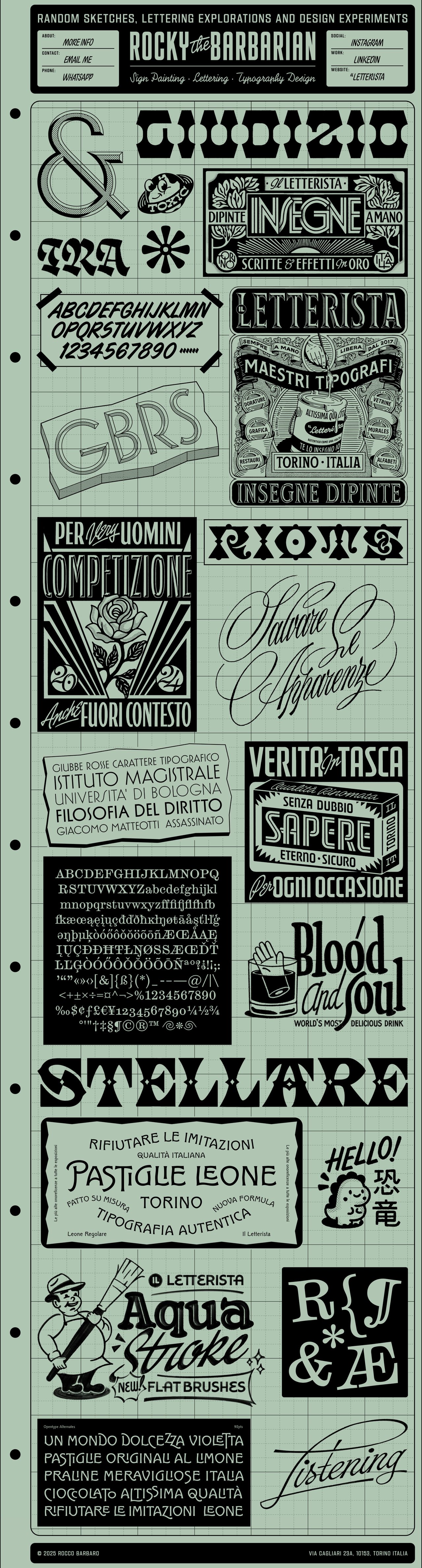 Rocco Barbaro Website Screenshot