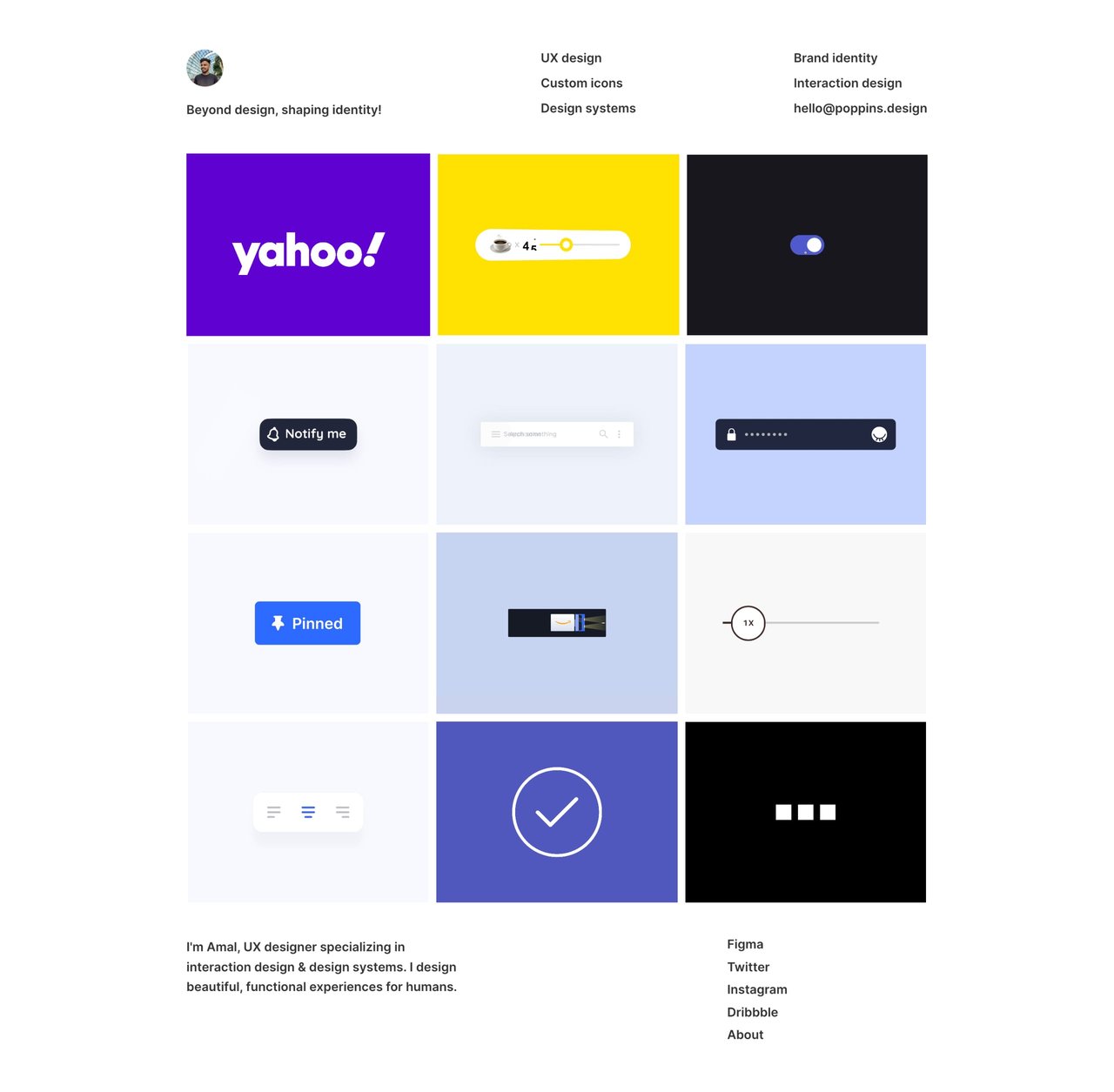 poppins.design Website Screenshot