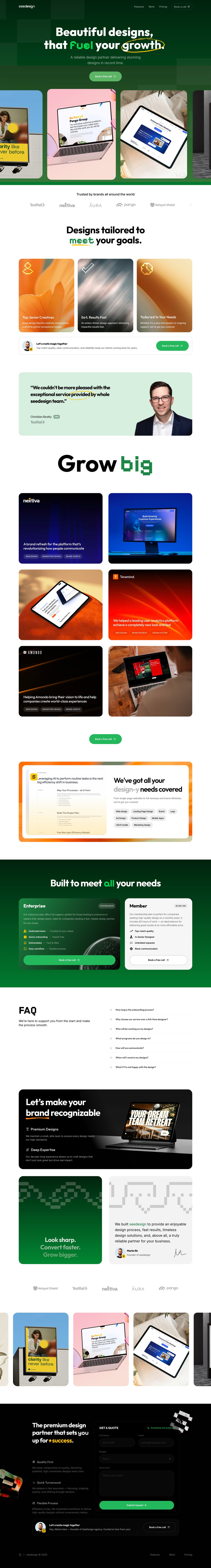 seedesign Website Screenshot