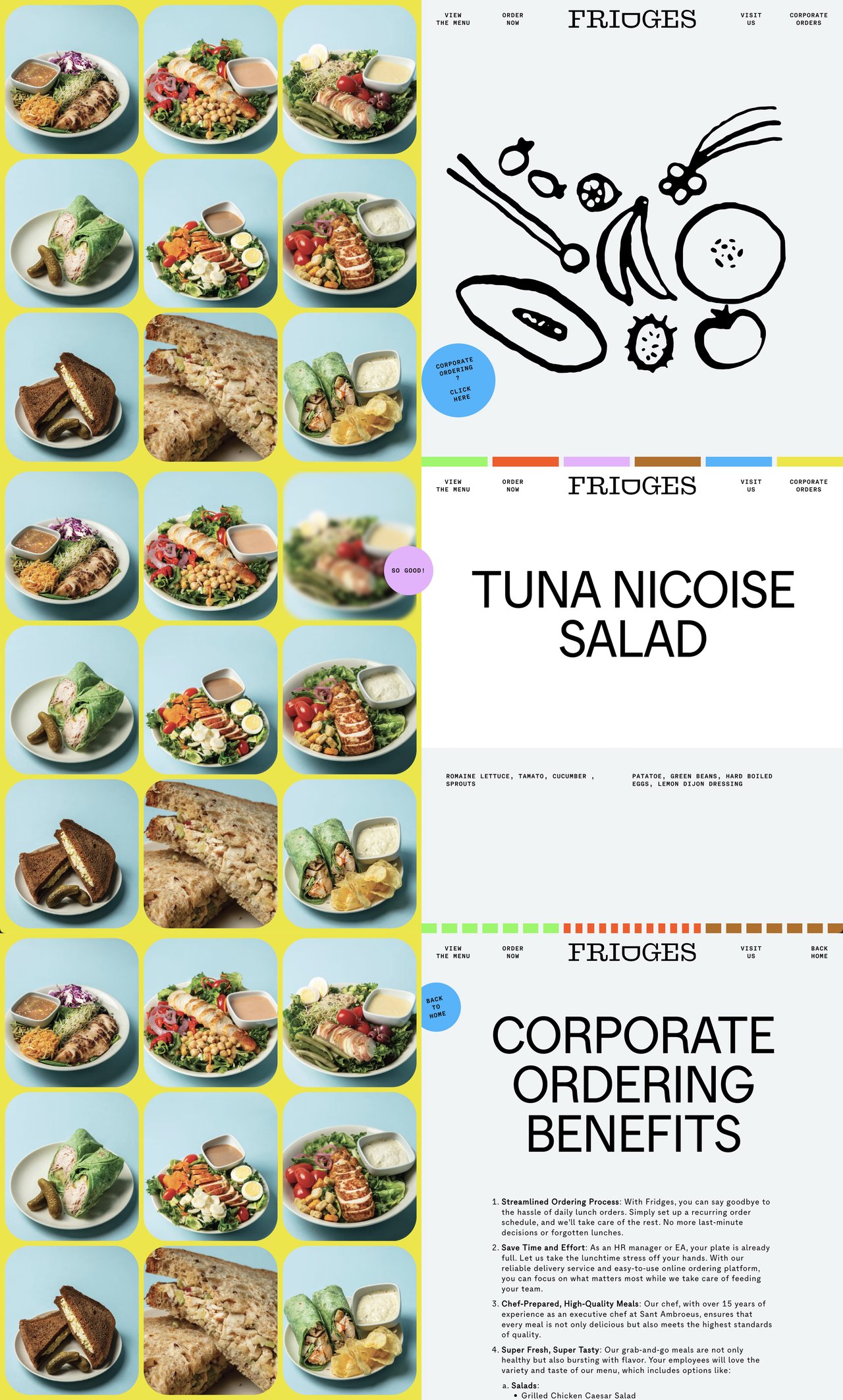 Fridges Market Website Screenshot