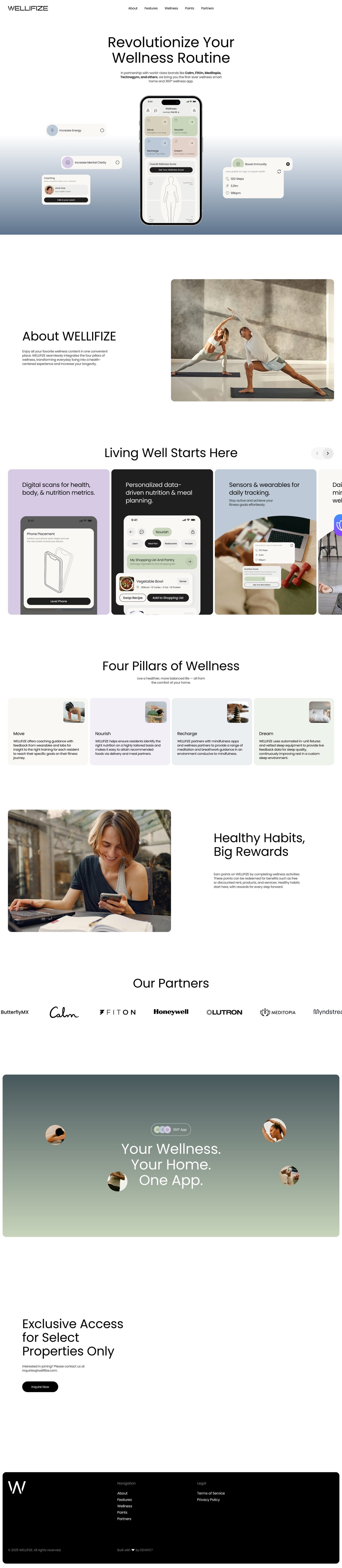 Wellifize Website Screenshot