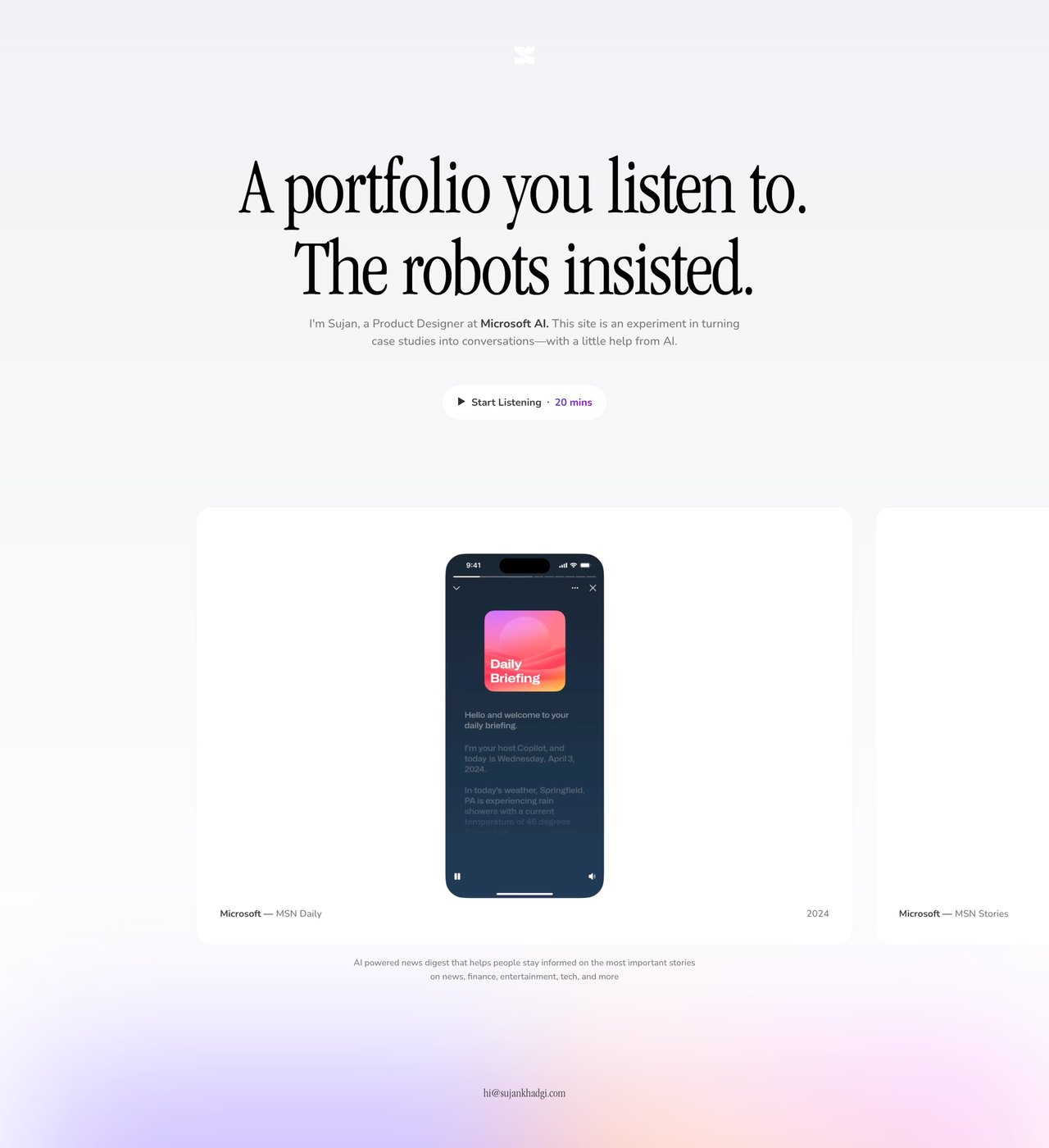 Sujan Khadgi Website Screenshot