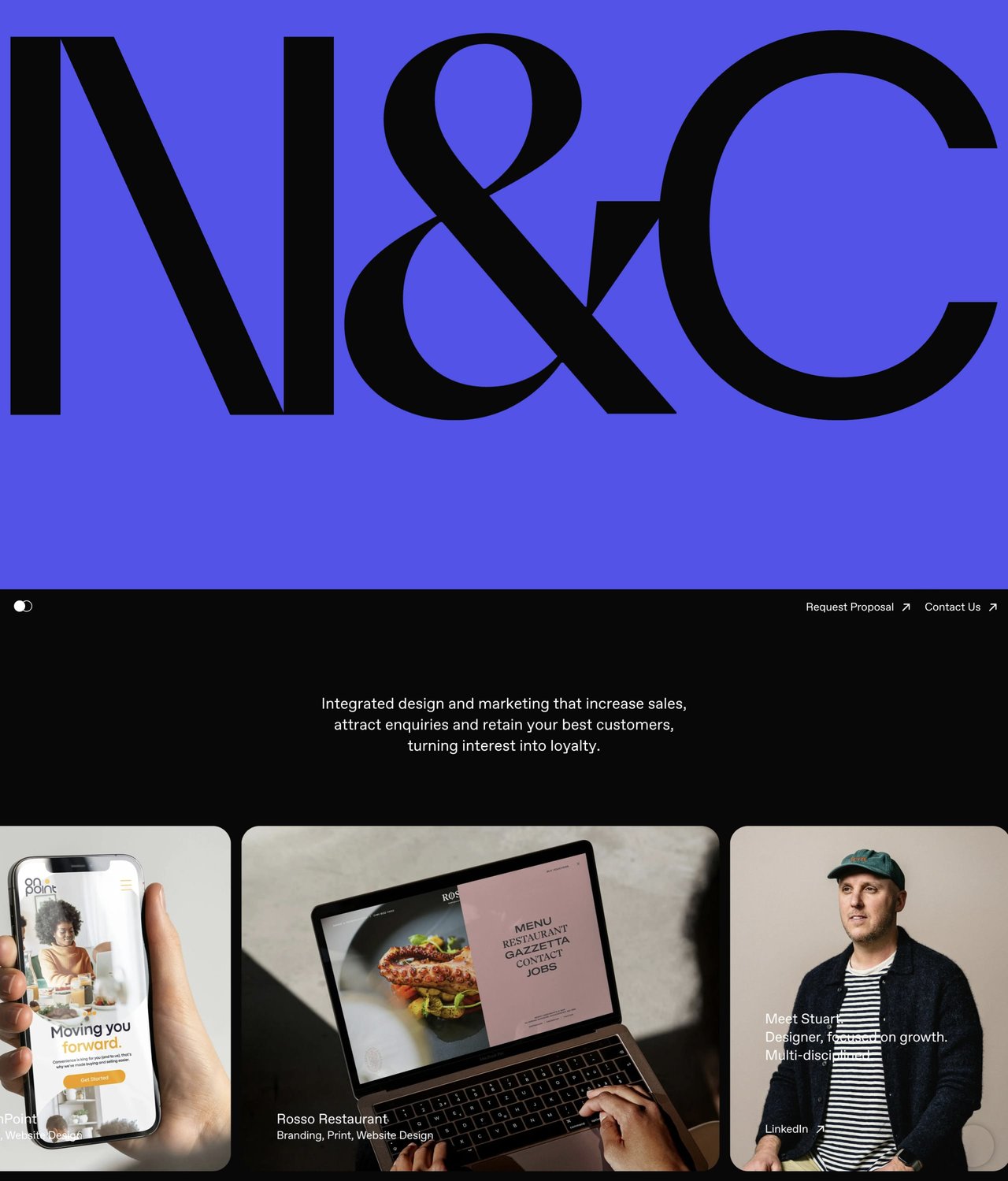 Nice&Co Website Screenshot