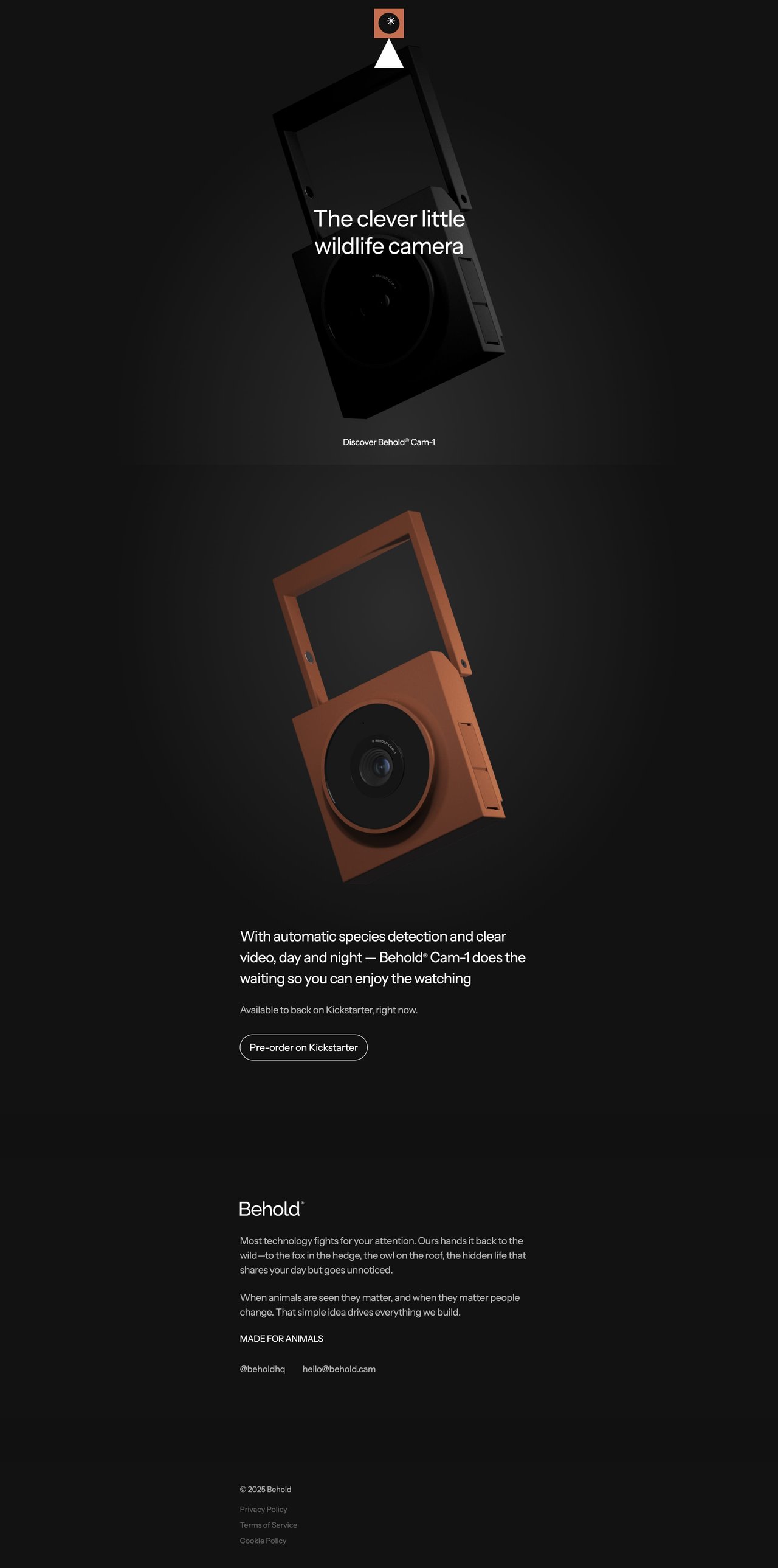 Behold Cam-1 Website Screenshot