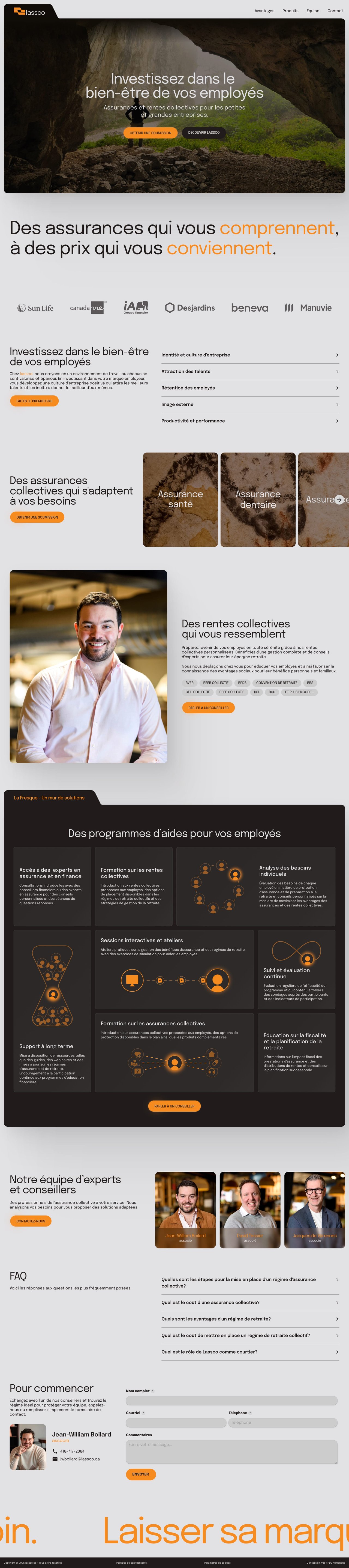 Lassco Website Screenshot