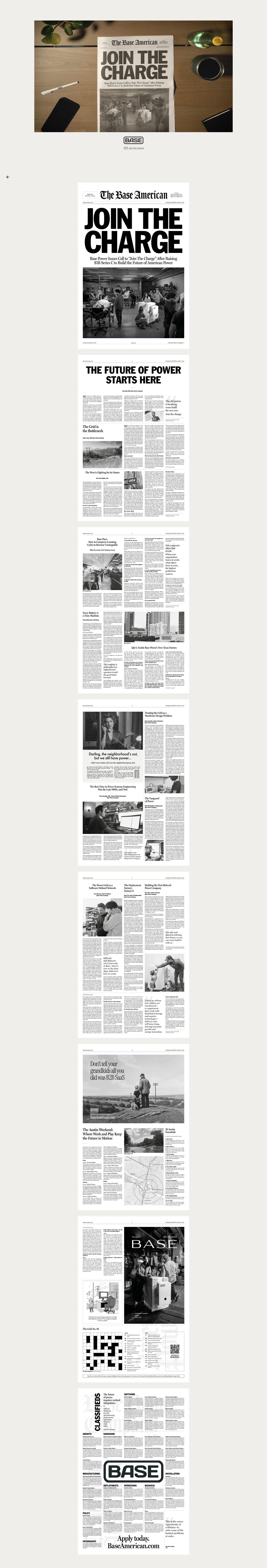 Base American Website Screenshot