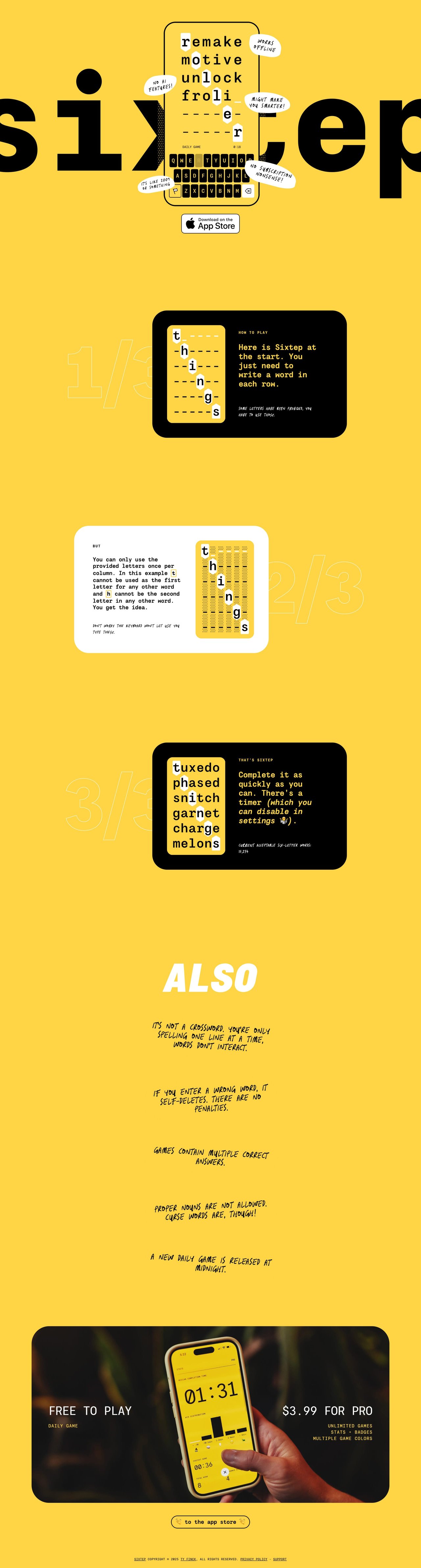 Sixtep Website Screenshot