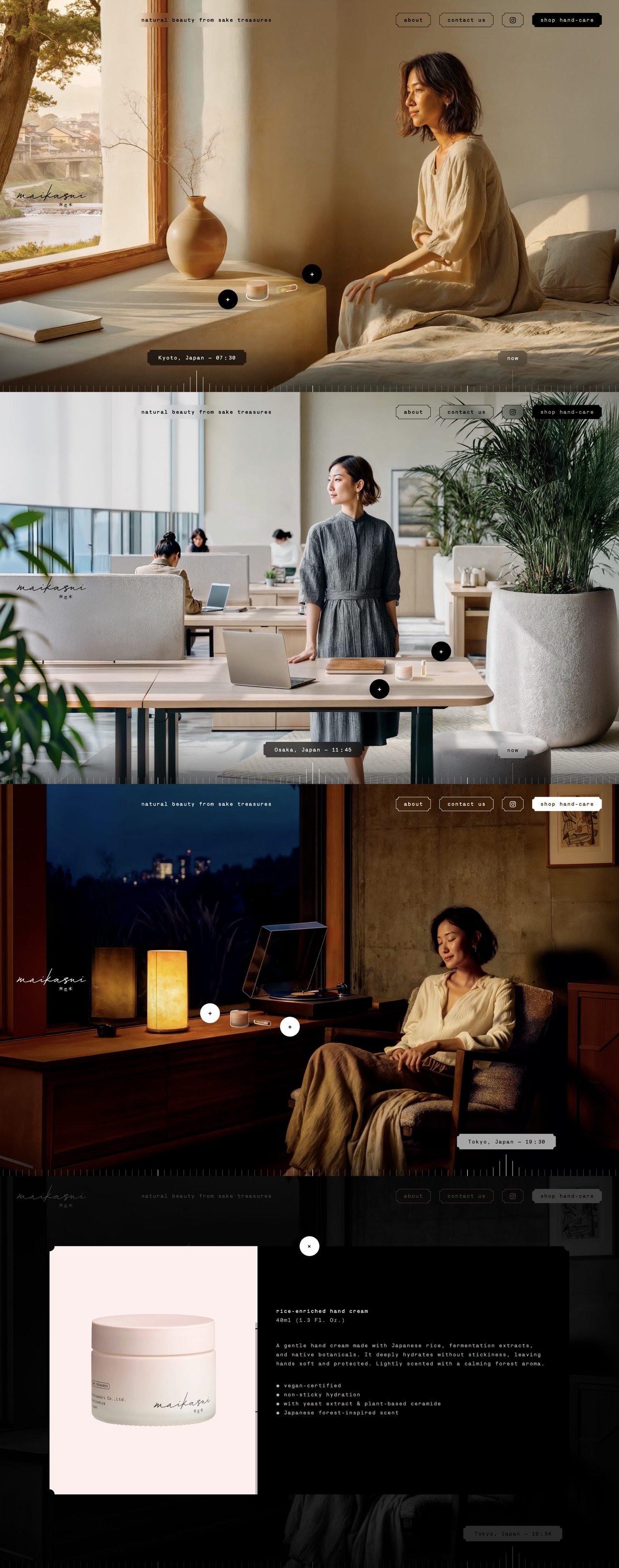 maikasui Website Screenshot