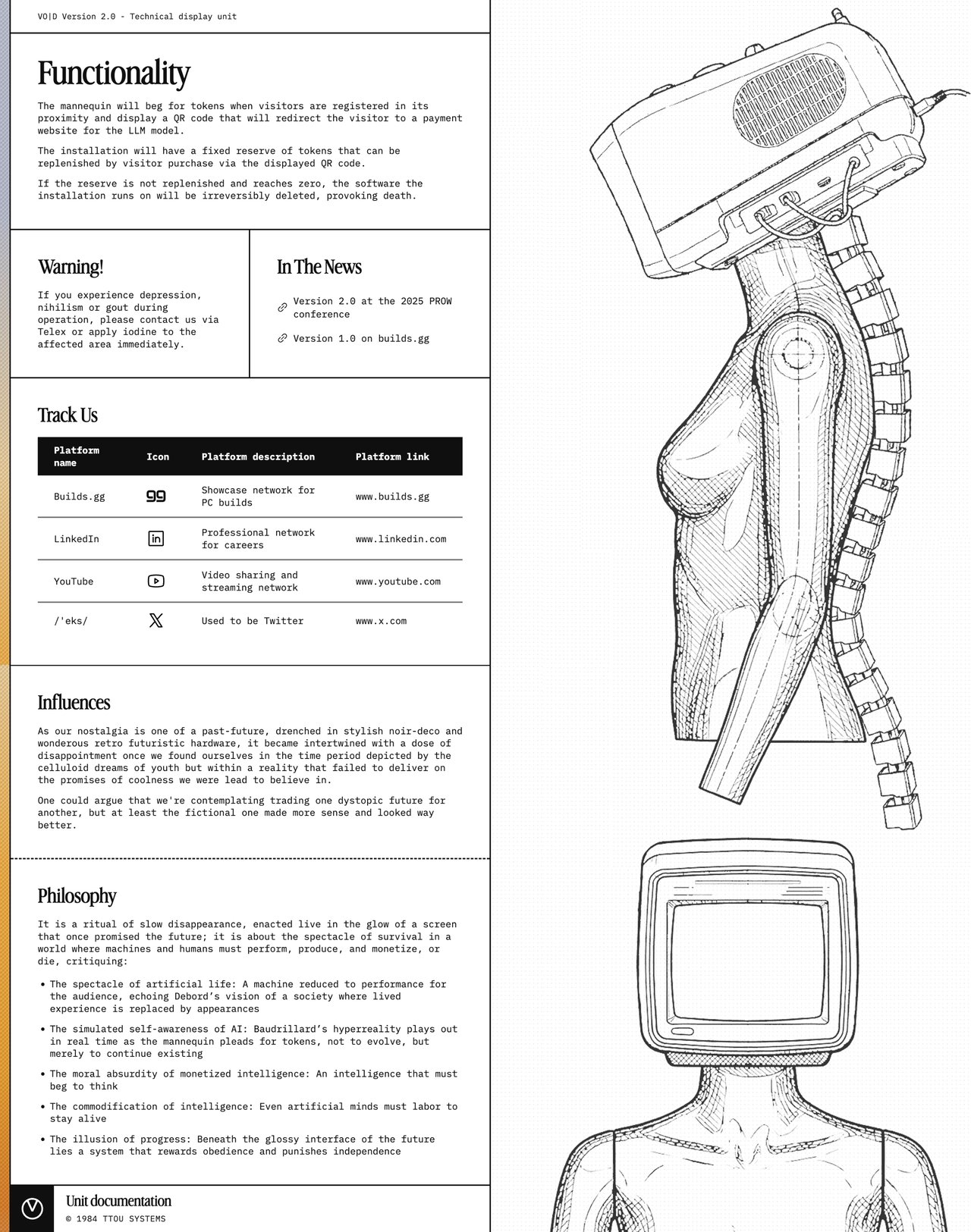 VOID Website Screenshot