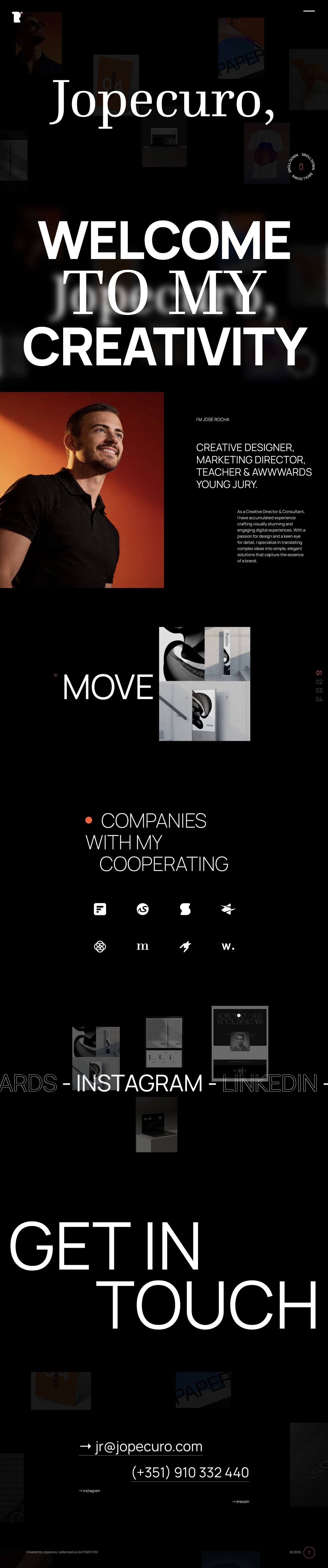 Jopecuro Website Screenshot