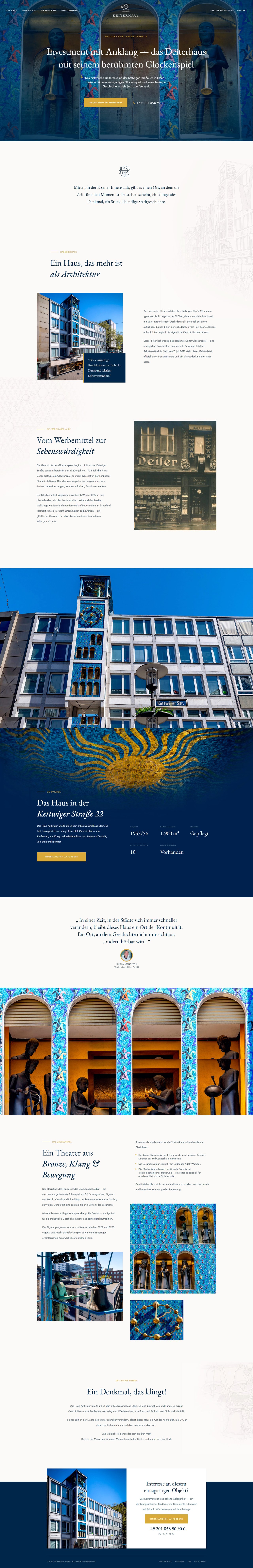 Deiterhaus Website Screenshot