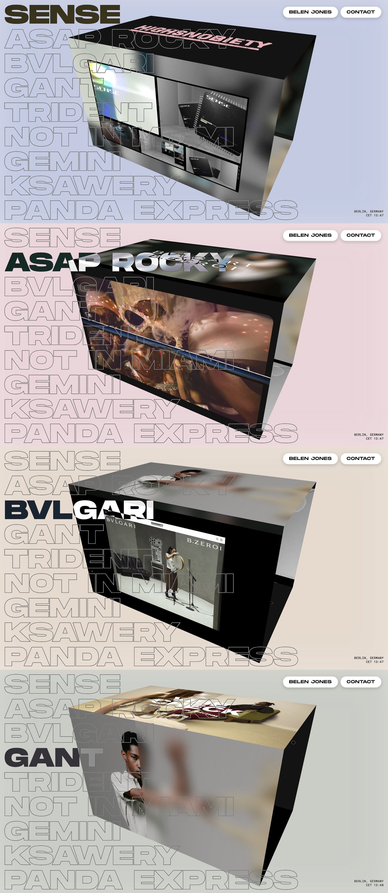 Belen Jones Website Screenshot