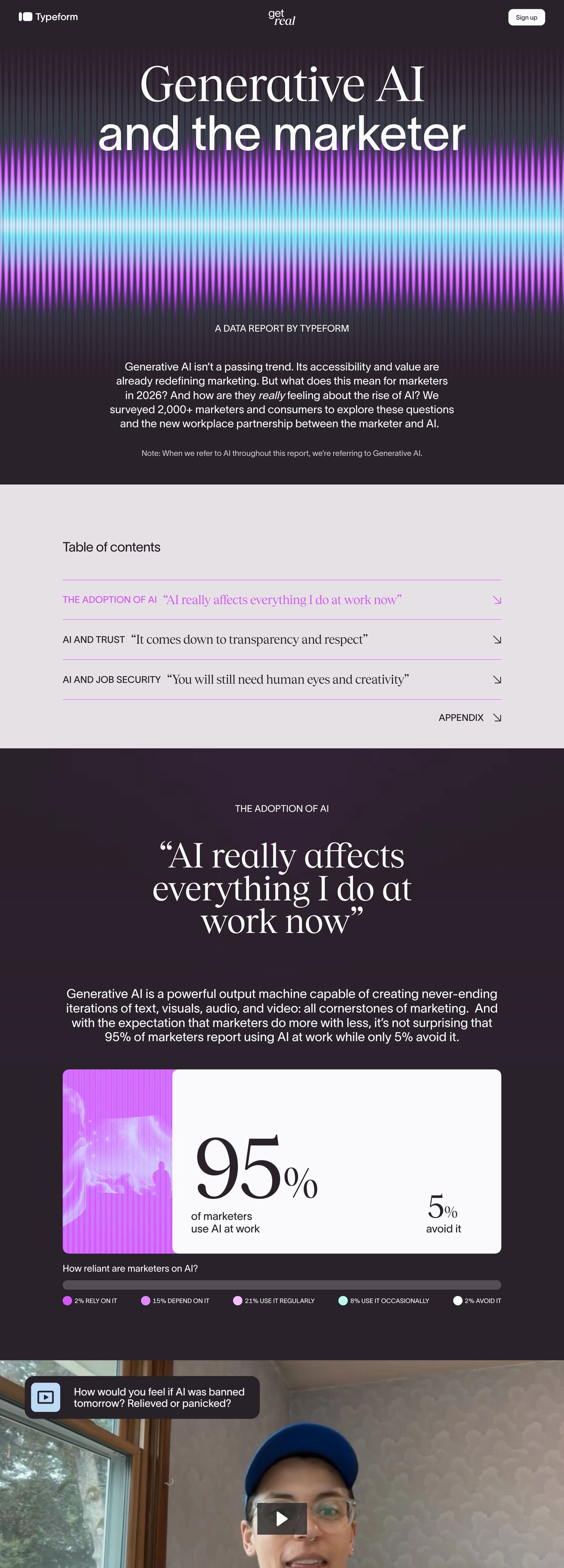 2026 Generative AI Trends Website Screenshot