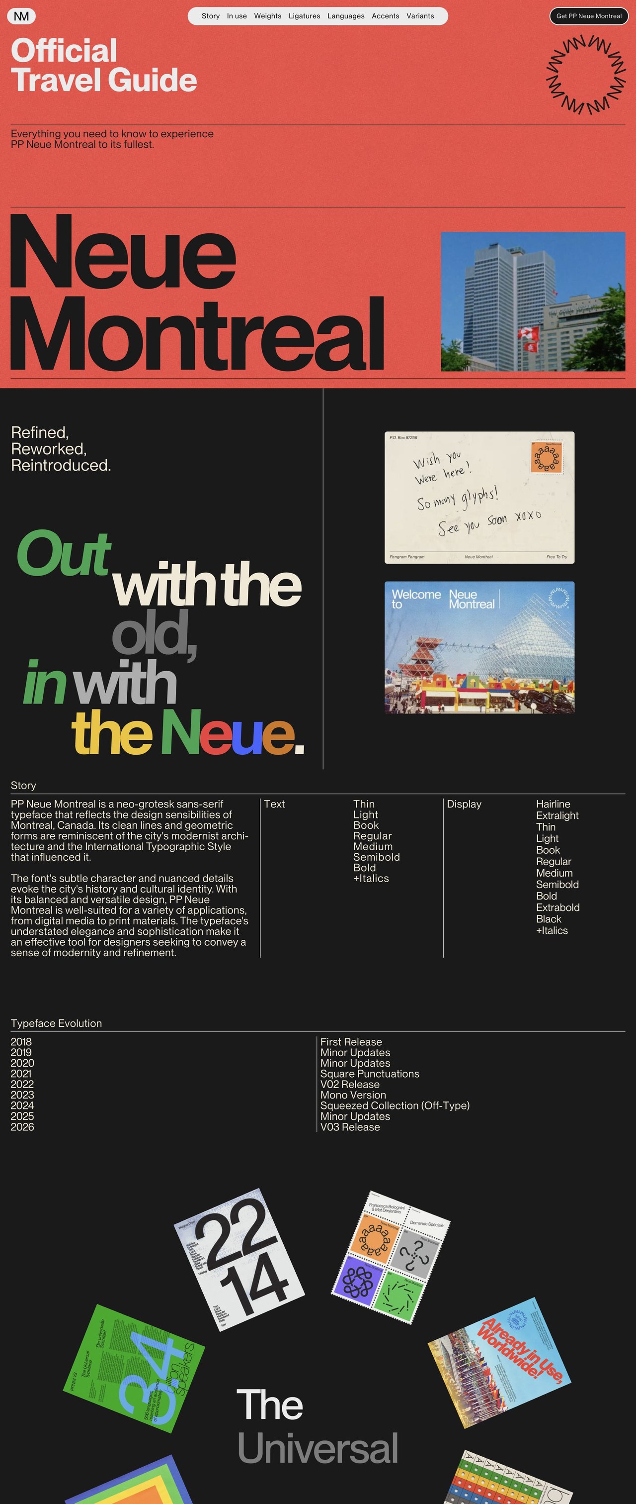 PP Neue Montreal Website Screenshot