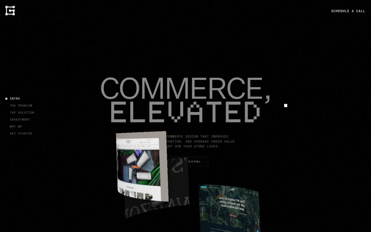 Grilled Pixels Ecommerce Website Screenshot