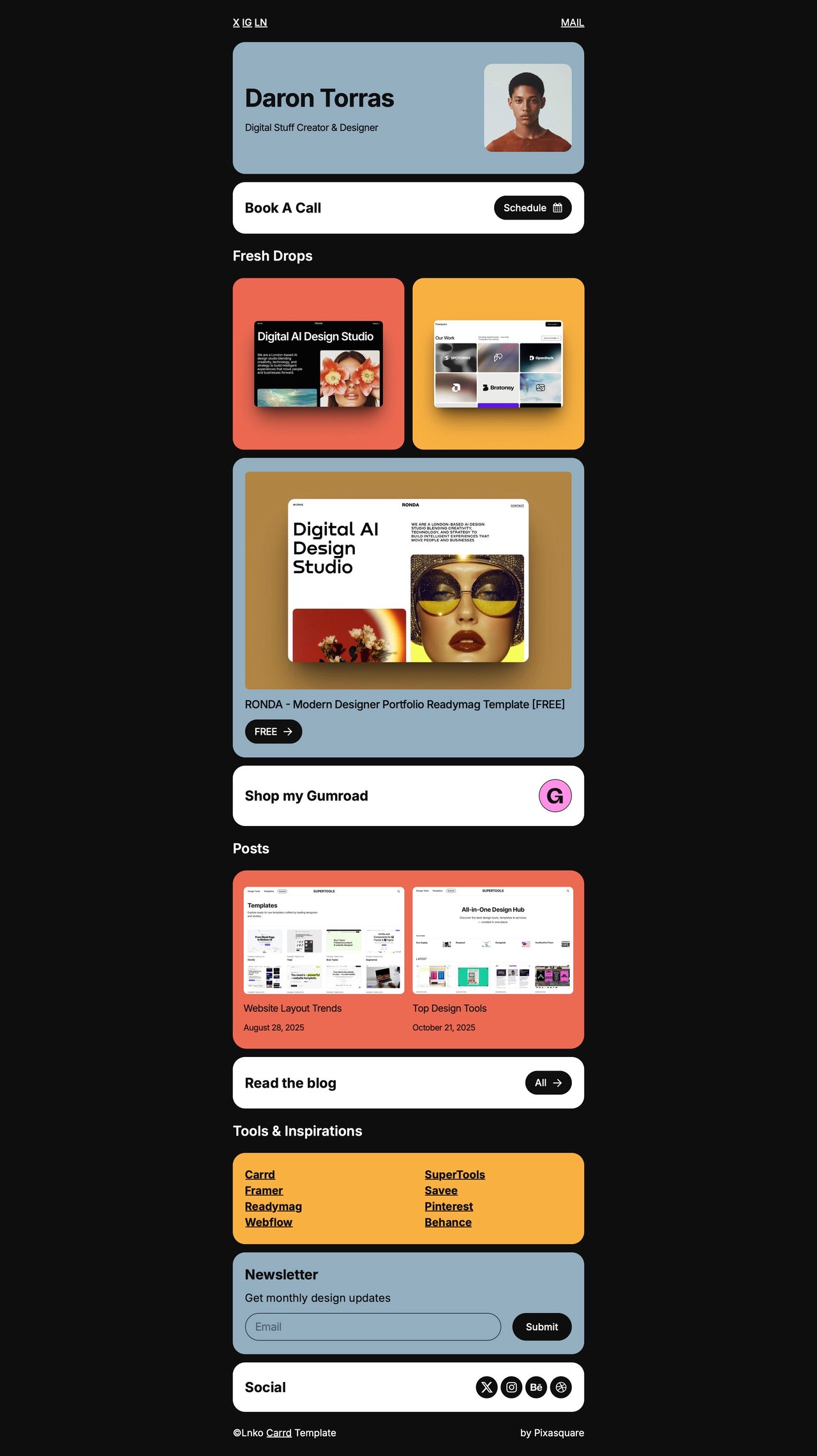 LNKO Website Screenshot